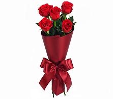 Букет 5 Красных роз Эдлесс Лав в Острове