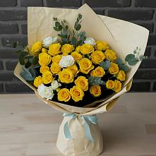 Букет цветов из:  Розы #REPLACE_PRED# Острове