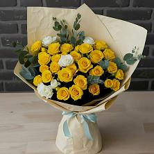 Букет цветов из:  Розы в Острове