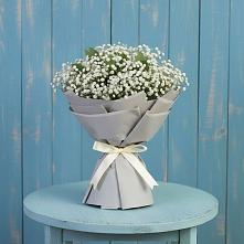 Букет цветов из:  Гипсофила в Острове