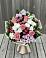 Букет цветов из: Альстромерии, Гвоздики, Розы и Хризантемы в Острове