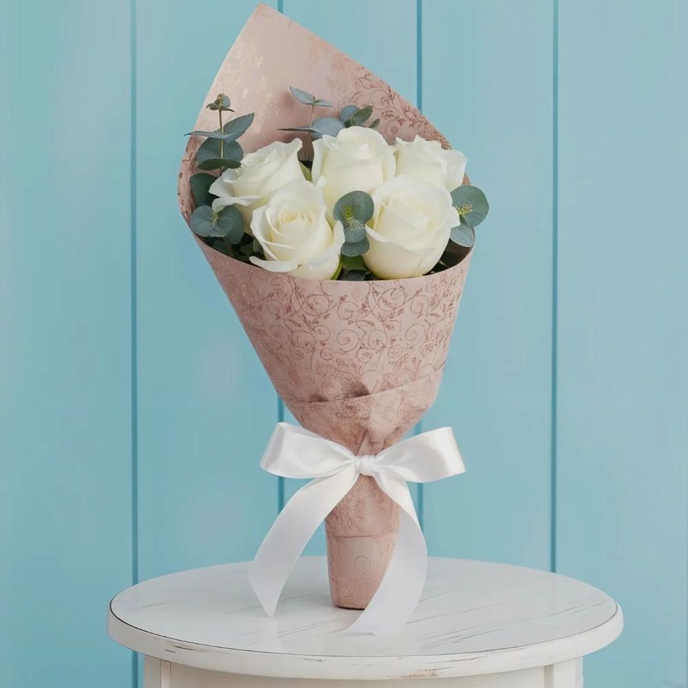 Букет цветов из: Розы в Острове