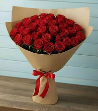 Букет Красные розы Милано в Острове