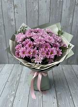 Букет цветов из:  Хризантемы в Острове