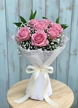 Букет цветов из:  Розы в Острове