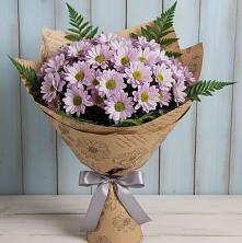 Букет цветов из:  Хризантемы в Острове