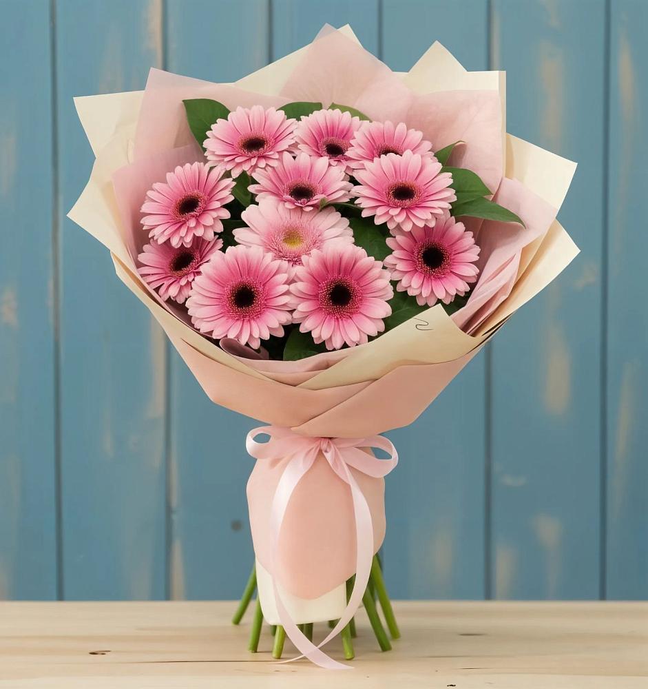 Букет цветов из: Герберы в Острове