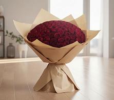 Букет 101 Красная роза в Острове