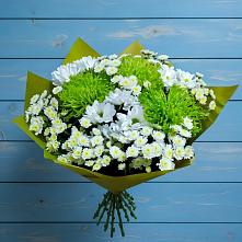 Букет цветов из:  Хризантемы в Острове