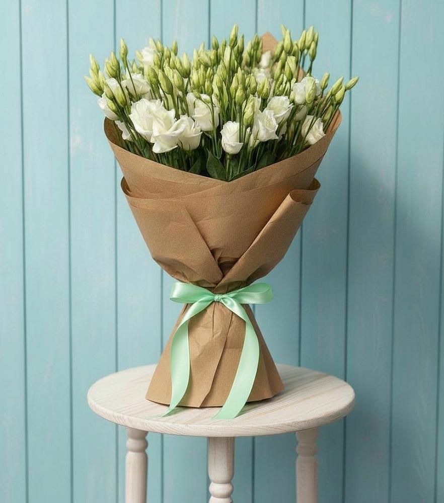 Букет цветов из: Лизиантусы в Острове