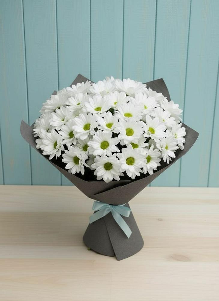 Букет цветов из: Хризантемы в Острове