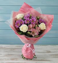 Букет цветов из:  Герберы в Острове