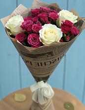Букет цветов из:  Розы в Острове
