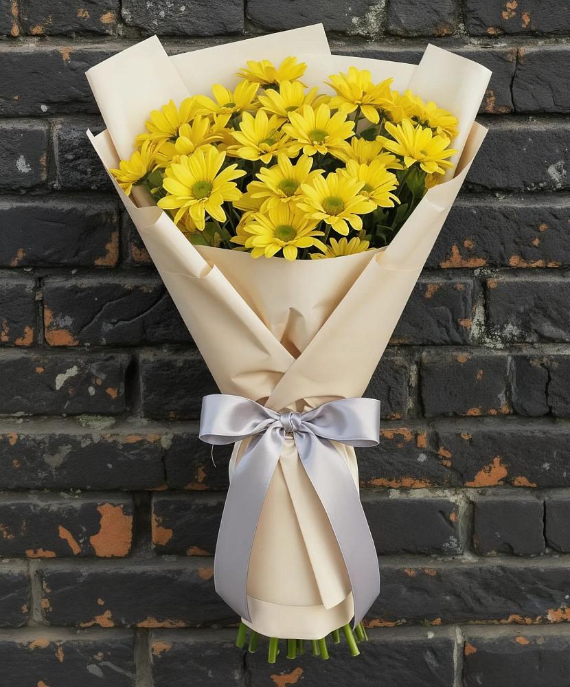 Букет цветов из: Хризантемы в Острове