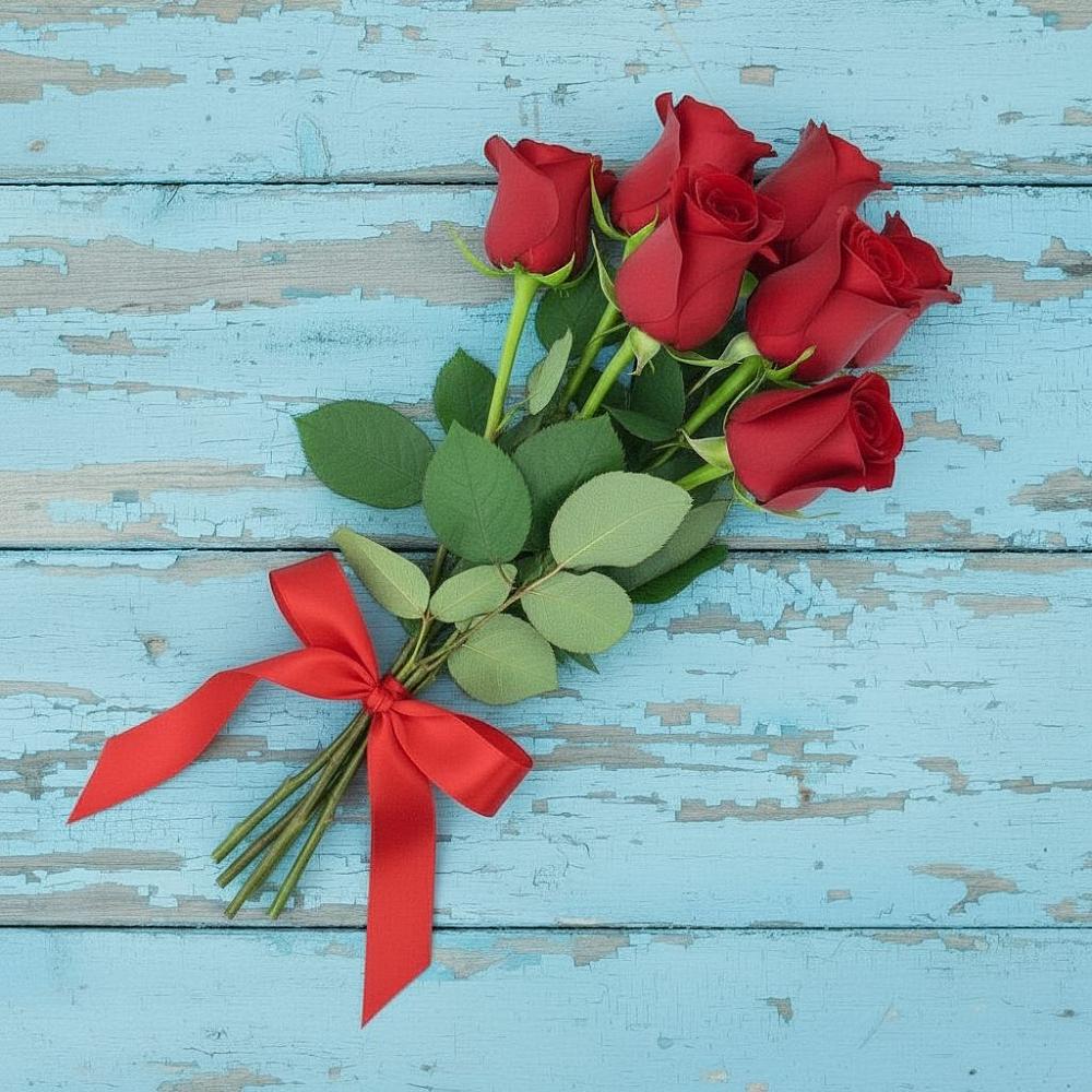 Букет Красные розы в Острове