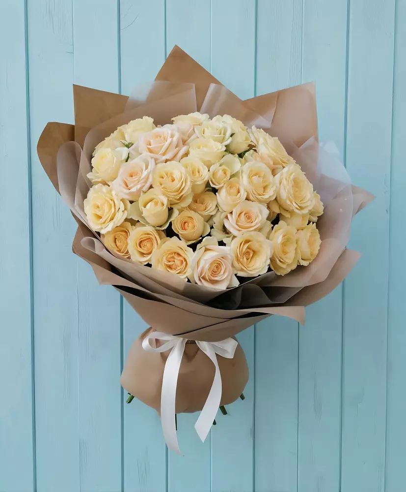 Букет Кремовое облако в Острове