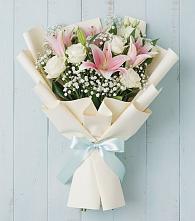 Букет цветов из:  Лилии в Острове
