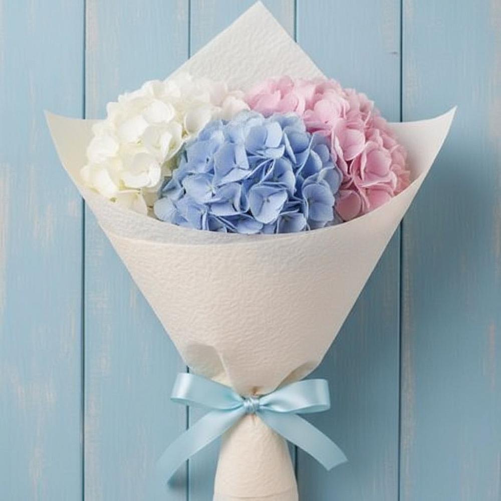 Букет цветов из: Гортензия в Острове